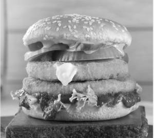 Veg Double Pattie Burger 