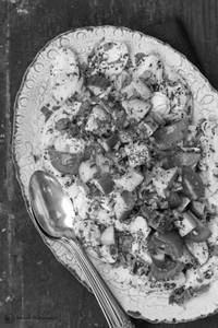 Egg  Pepper salad