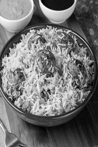 Veg Manchurian Fried Rice