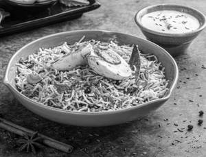 Egg Biryani.