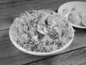 Chicken Schezwan Manchurian Fried Rice