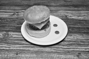 Double Patty Crispy Veggie Burger