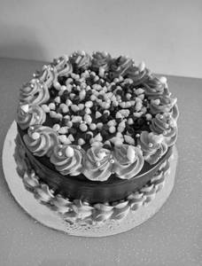 Chocolate cream cake