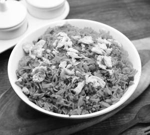 Egg Chilly Garic Fried Rice 