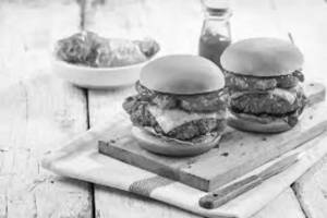 Crispy jumbo burger - combo
