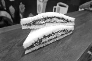 Plain Cheese Chocolate Sandwich