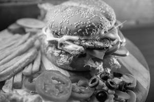 Cheese Slice Burger  