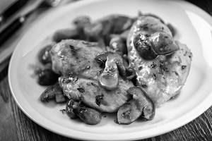 Mushroom Chilly Dry