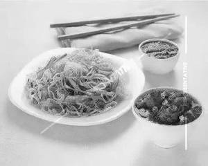 Veg Manchurian Noodles