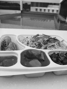 Chinese Veg Meal On The Box