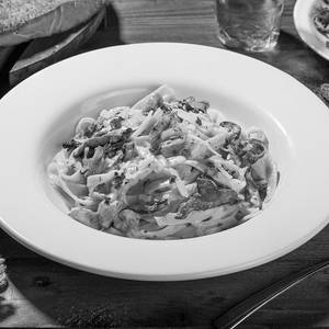 Fettuccine with Mushroom Sauce Chicken