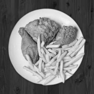Big Box Fried Chicken [5 Pc] + French Fries + 2 Drinks