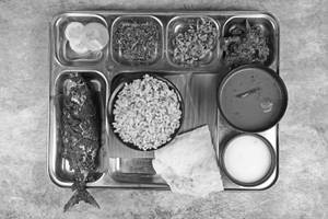 Bangda fish thali