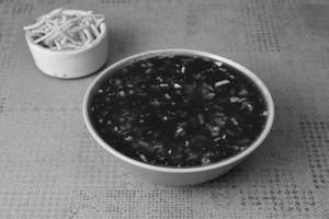 Veg Burnt Garlic Soup