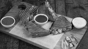 Desi Tadka Mixed Grilled Sandwich