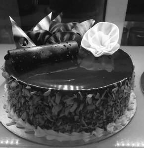 Choco Almond Cool P Cake