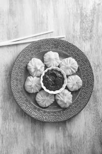 Steam Momos (10 Pcs)+Creamy Momos (8 Pcs)+ Red Sauce Suji Pasta