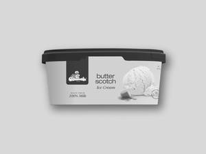 Butterscotch ice cream - family pack [700ml]