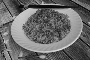 Chilli Garlic Rice (Veg)[Serves 1-2]