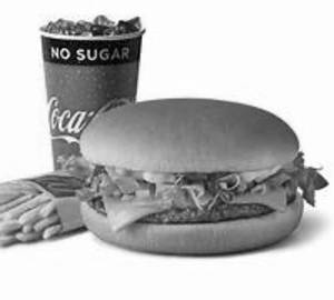 Delight patty burger combo