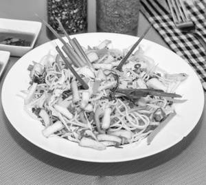 Schezwan Paneer Noodles