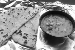 Chole With Paratha