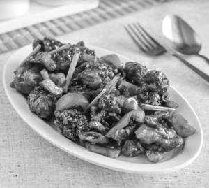 Chilli Mushroom (Dry)