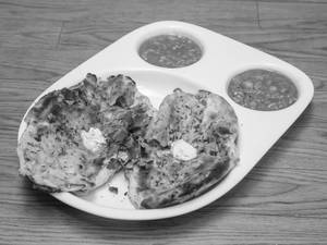 Paneer kulcha                                                                 