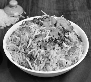 Veg. Biryani with Raita