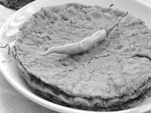 Hari Mirch ki Roti