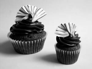 Red Velvet And Chocolate Ganache Cupcake