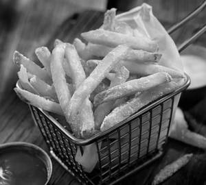 Salted french fries