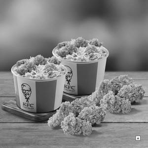 Popcorn Chicken Rice Bowlz & Wings Meal