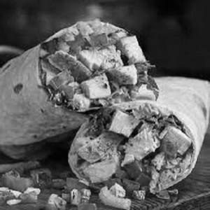 Paneer shawarma