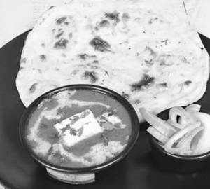 Naan With Paneer Butter Masala