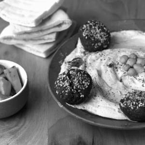 Hummus And Falafel Meal