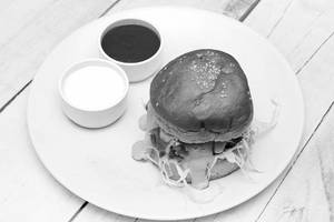 Cheese Burger With Veg Burger