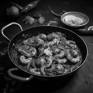Prawns Tawa Masala