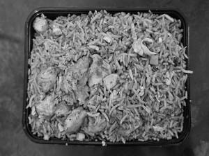 Schezwan Chicken Fried Rice