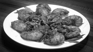 Schezwan prawns