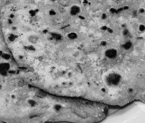 Butter Onion Butter Roti