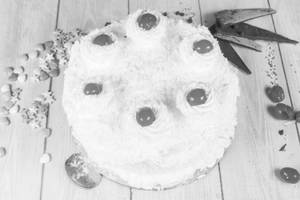 White Forest Cake