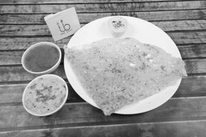 Rawa Mushroom Masala Dosa