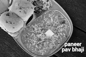Paneer special pav bhaji