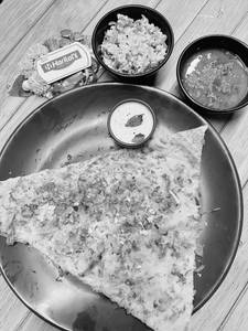 Paneer Onion Masala Dosa