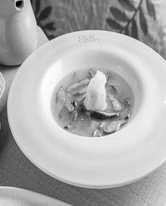 Chicken Truffle Dumpling Soup