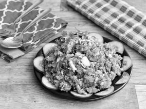 Egg Kothu Parotta