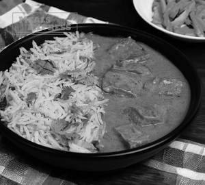 Soya Chaap Masala Rice Bowl