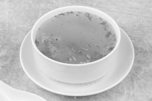 Lemon Coriander Chicken Clear Soup