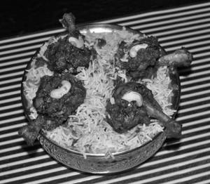 Chicken Lollipop Biryani